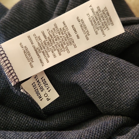 Vineyard Vines NFL Logo Quarter Zip Shep Sweater Pullover - Picture 5 of 5